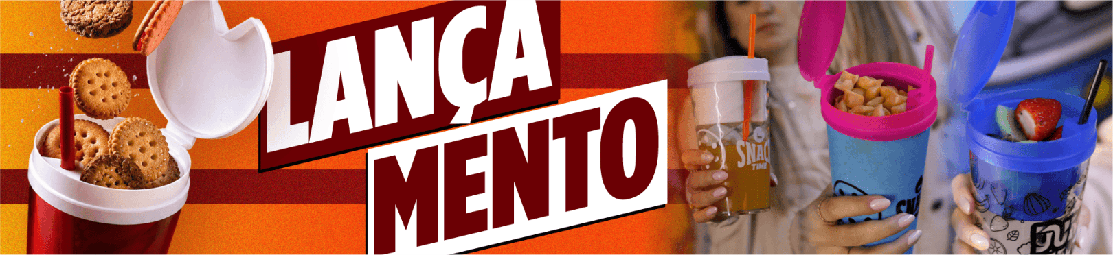 Lançamento Tampa Snack Time